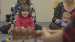 music class for babies and toddlers